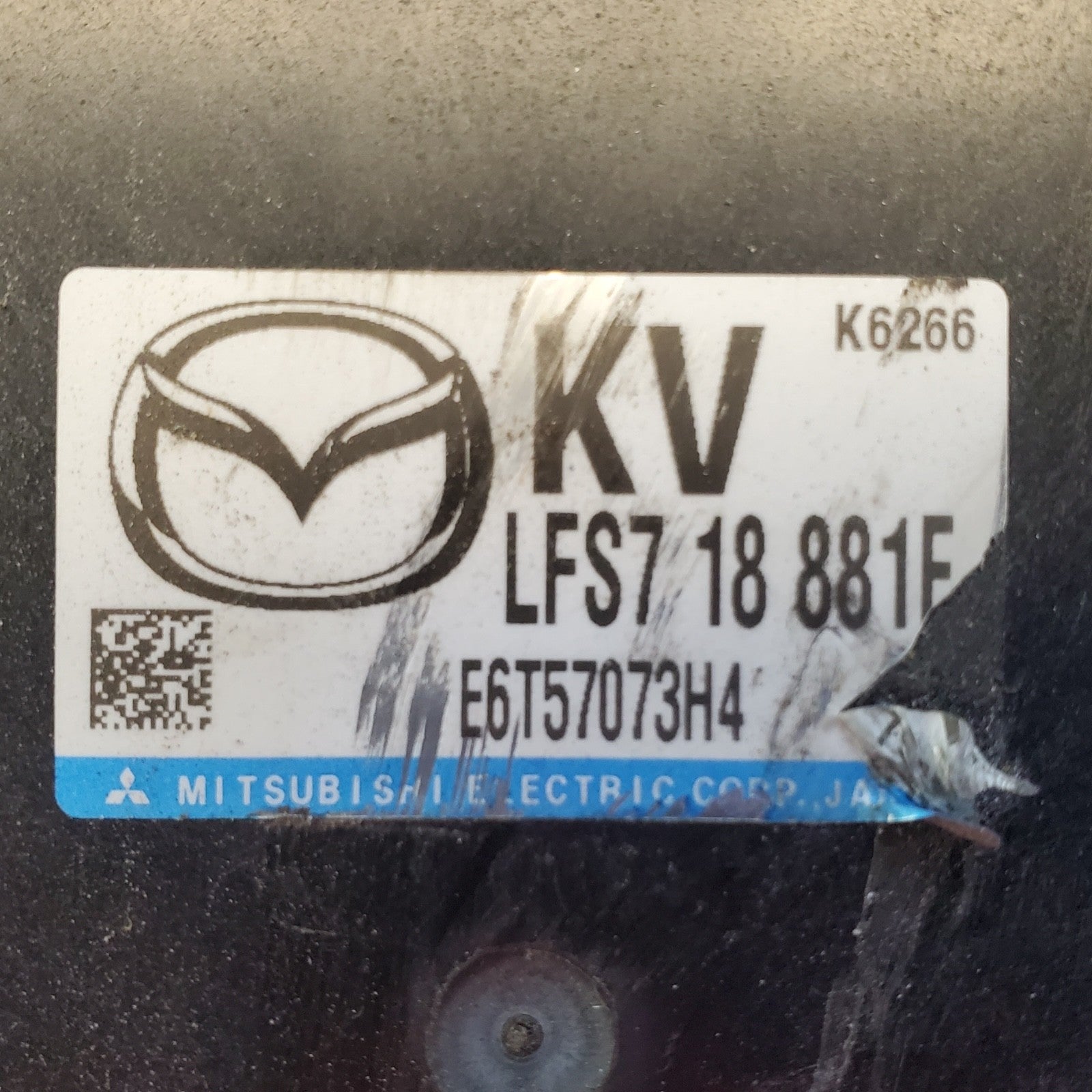 Engine ECM Control Module 2.0L Fits 07 MAZDA 3 LFS7 18 881E LFS718881E