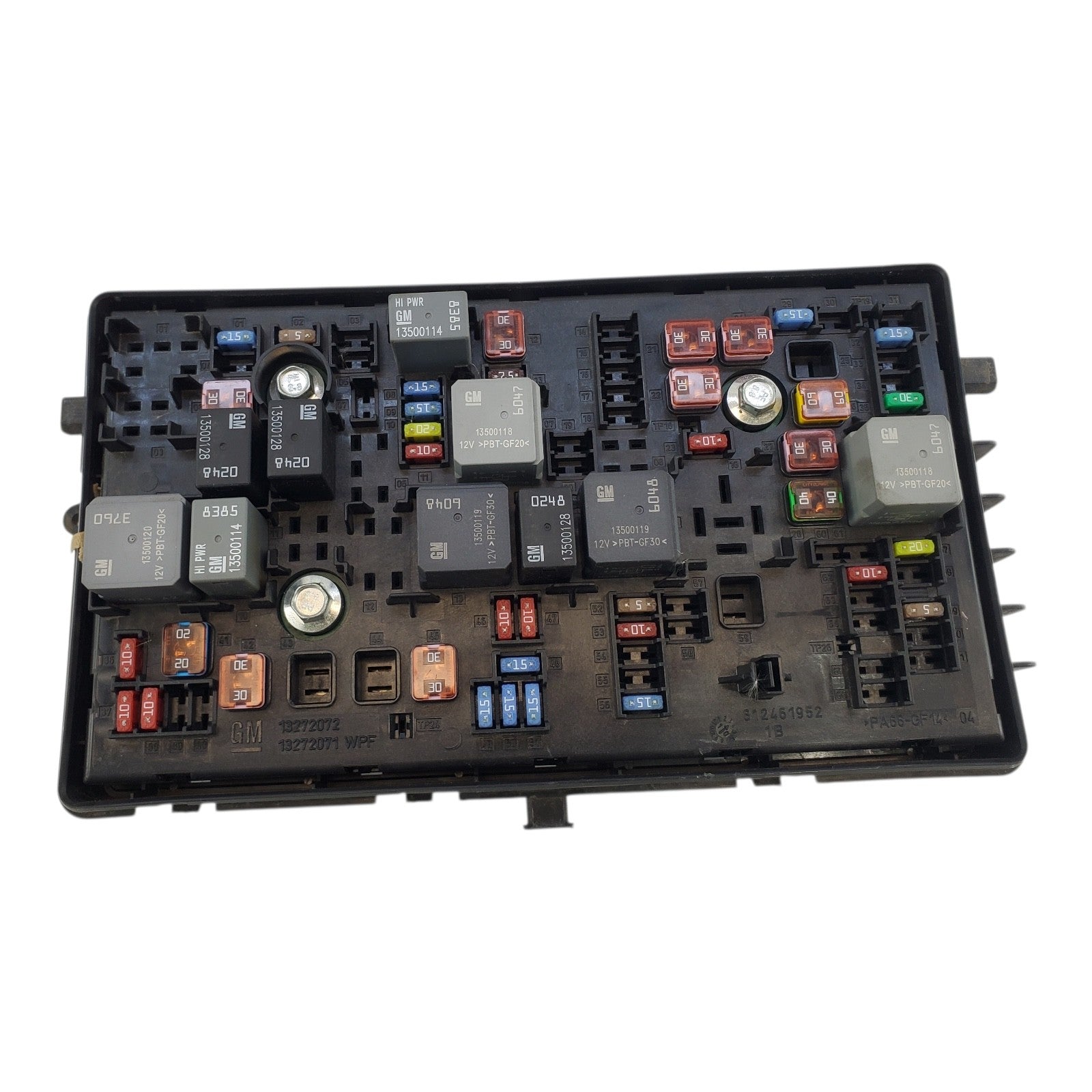 10 Buick Lacrosse Fusebox Fuse Box Relay Module 20831466_03 A6