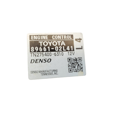 2009 Toyota  89661-02L41 Computer Brain Engine Control ECU ECM EBX Module