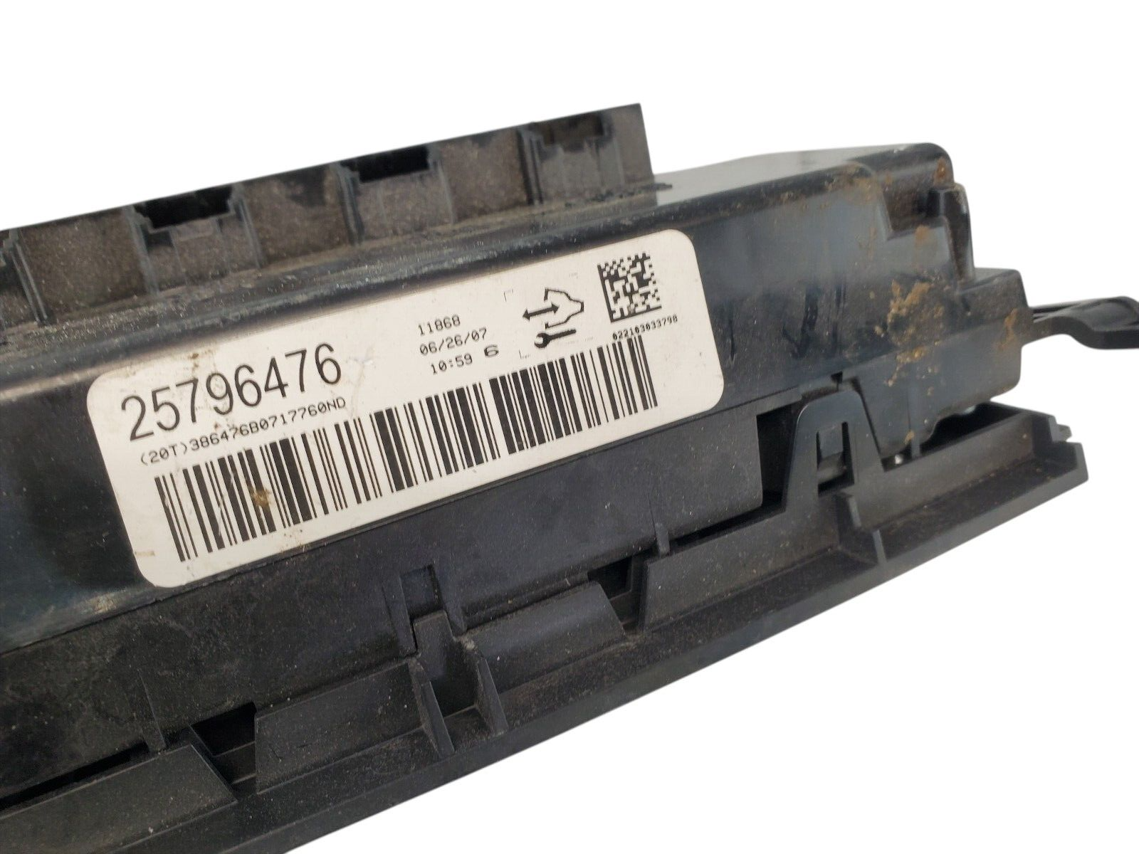 07-09 GMC SIERRA A/C HEATER TEMPERATURE CLIMATE CONTROL 25796476