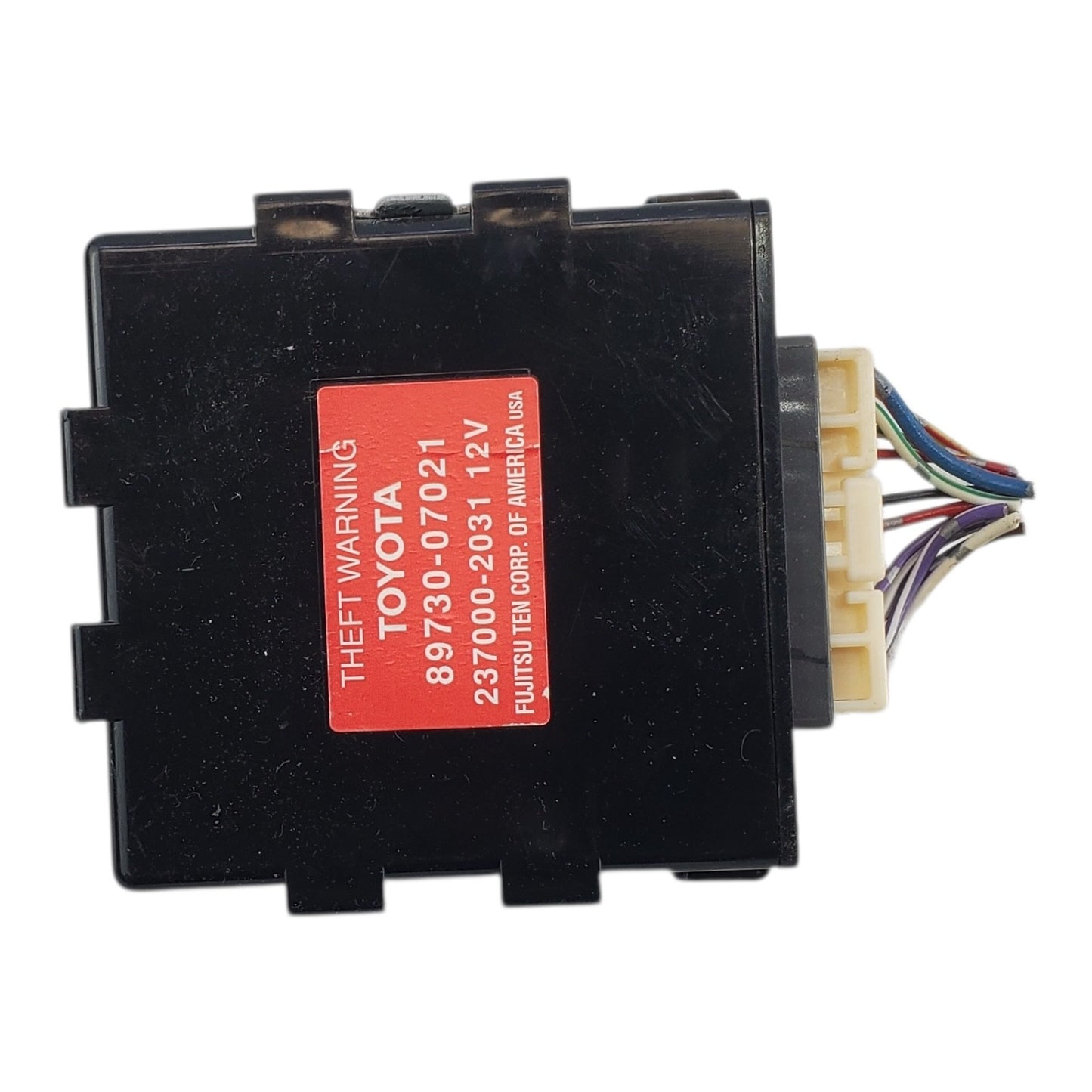 00 01 02 03 04 AVALON THEFT LOCKING SECURITY CONTROL MODULE 89730-07021