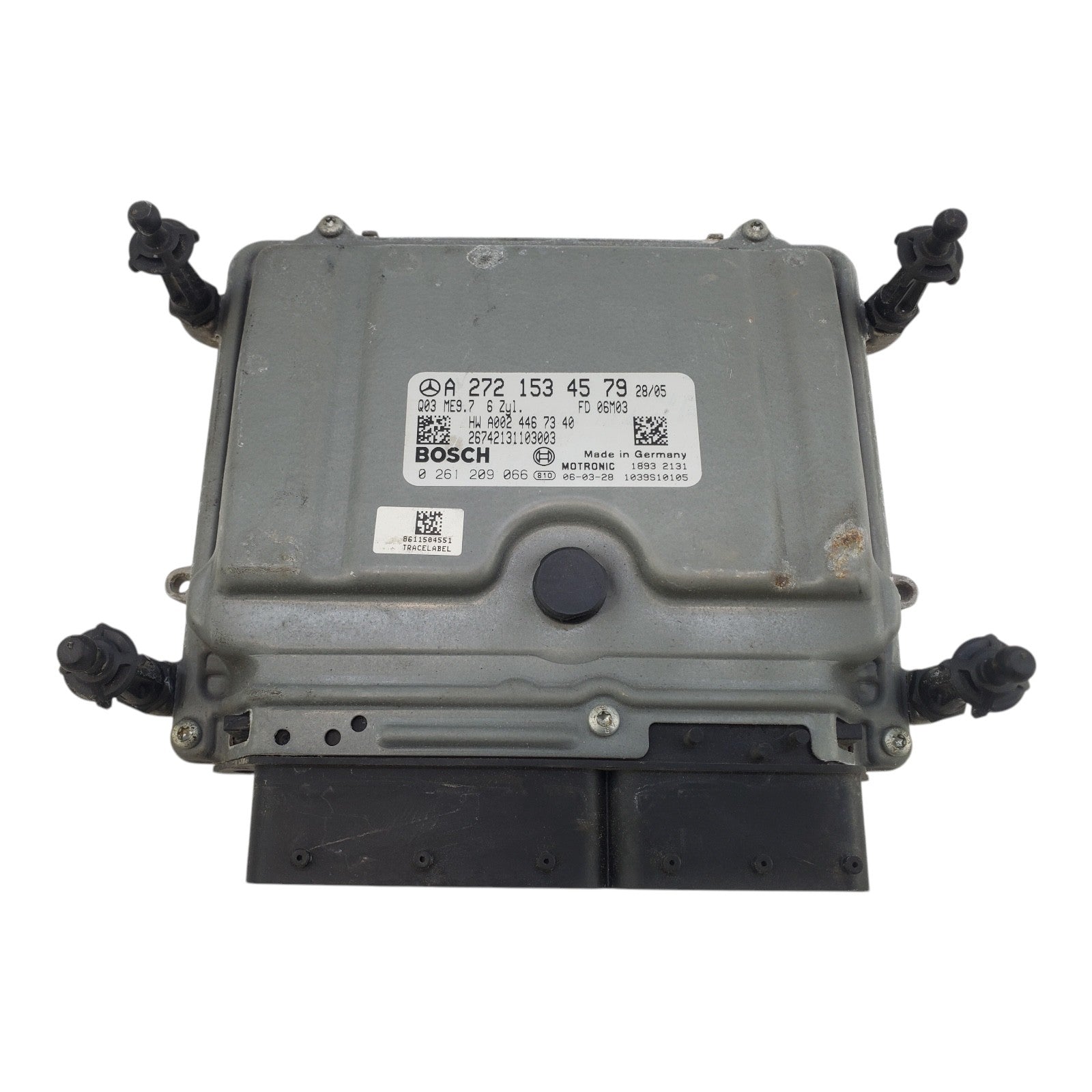 06-08 Mercedes-Benz R171  SLK280 ECU Engine Control Unit 2721534579  OEM