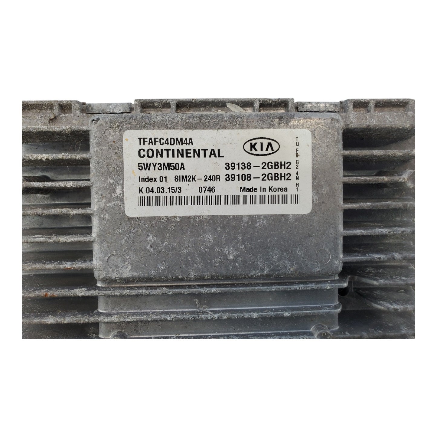 ENGINE COMPUTER KIA OPTIMA 2015 39108-2GBH2 39138-2GBH2 2.4L PCM ECM ECU OEM