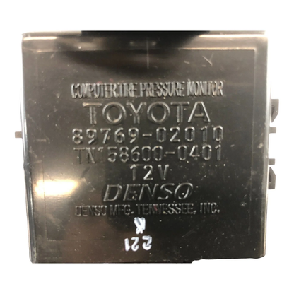09-11 Toyota Corolla Tire Pressure Monitor TPMS 89769-02010