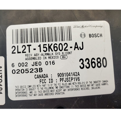 ✅03 OEM Ford Explorer Keyless Entry Anti Control Module 2L2T-15K602-AJ