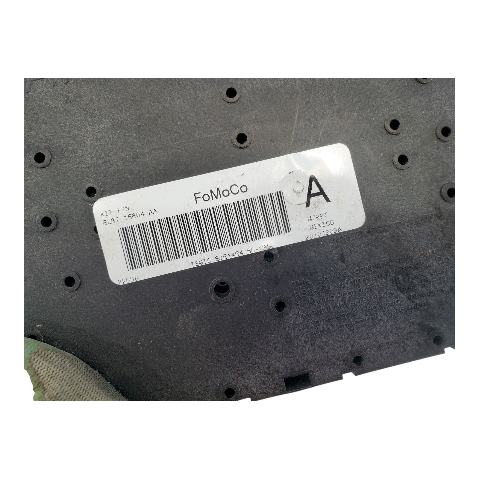 08-12 Ford Escape Interior Fuse Box Relay Junction Block Cabin bl8t15604aa OEM