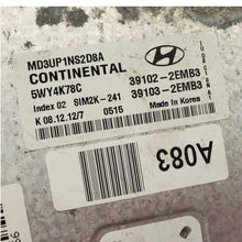 11-13 Hyundai Elantra Engine Computer Control Module ECU ECM 391022EMB3