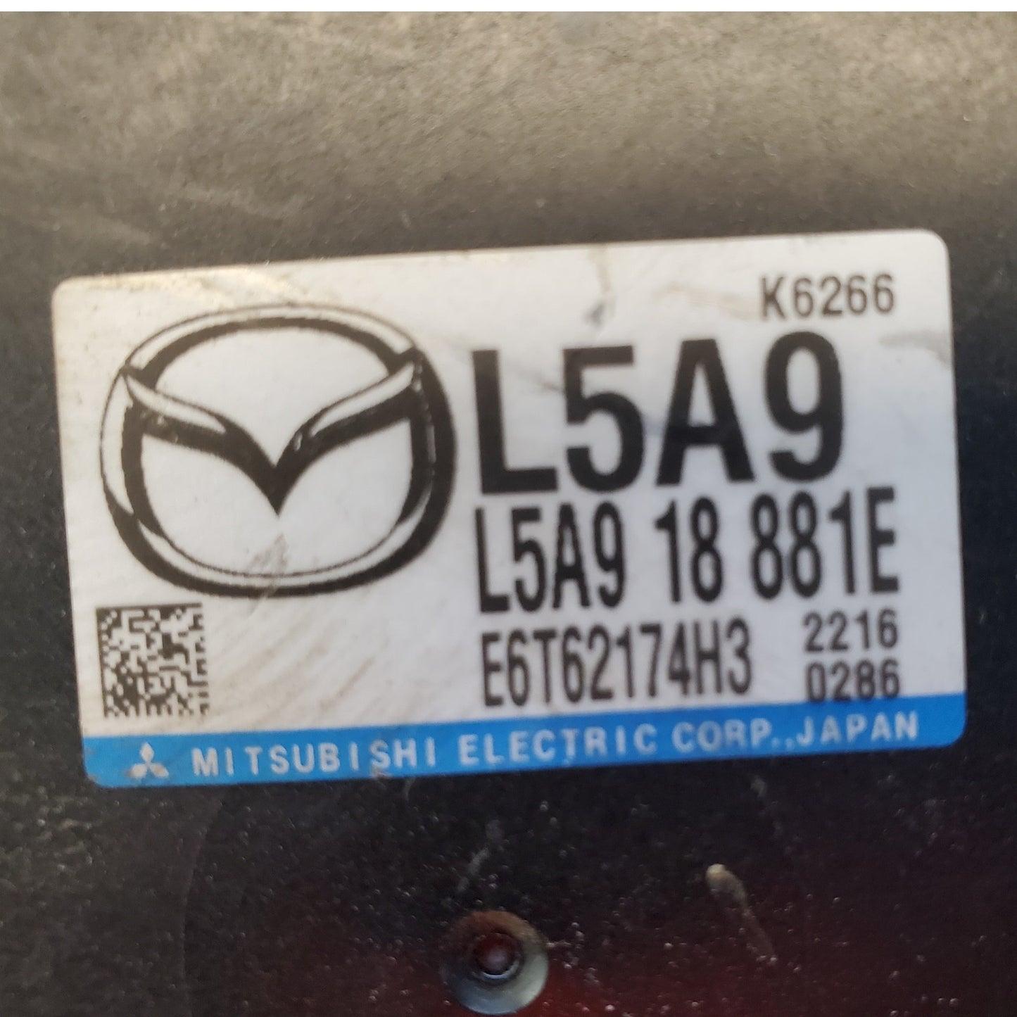 Engine ECM Control Module 2.5L Fits 11-13 MAZDA 6 L5A9 18 881E L5A918881E