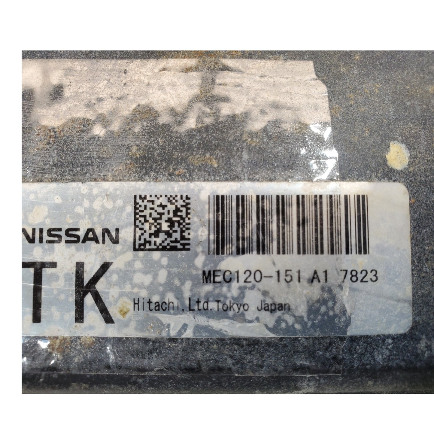 2008 08 Nissan Altima MEC120-151 A1 Computer Engine Control ECU ECM EBX Module