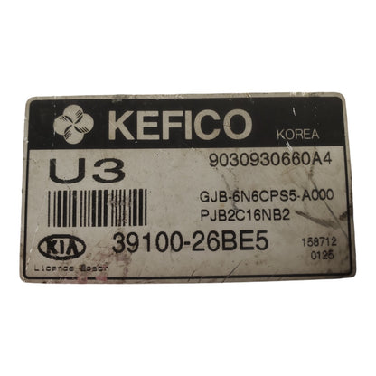 2012 - 2014 HYUNDAI ACCENT 1.6L Engine Control Module ECU ECM OEM 391102BAD5