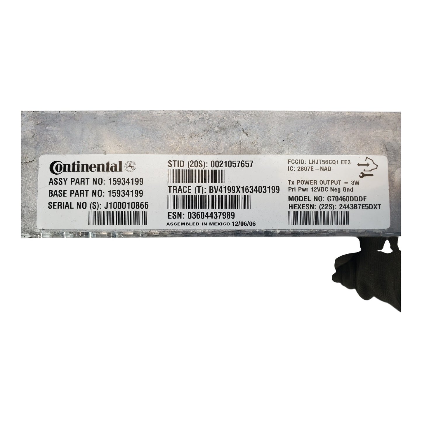 2007 UPLANDER  ONSTAR MODULE 15934199