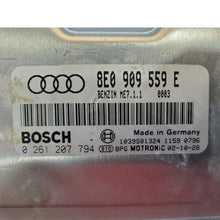 03 AUDI A6 ENGINE ECM ELECTRONIC CONTROL MODULE 3.0L 8E0 909 559 E 8E0909559E