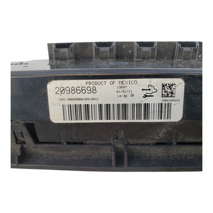 10-14 Chevy Silverado GMC Sierra 1500 A/C Heater Climate Control OEM 20986698