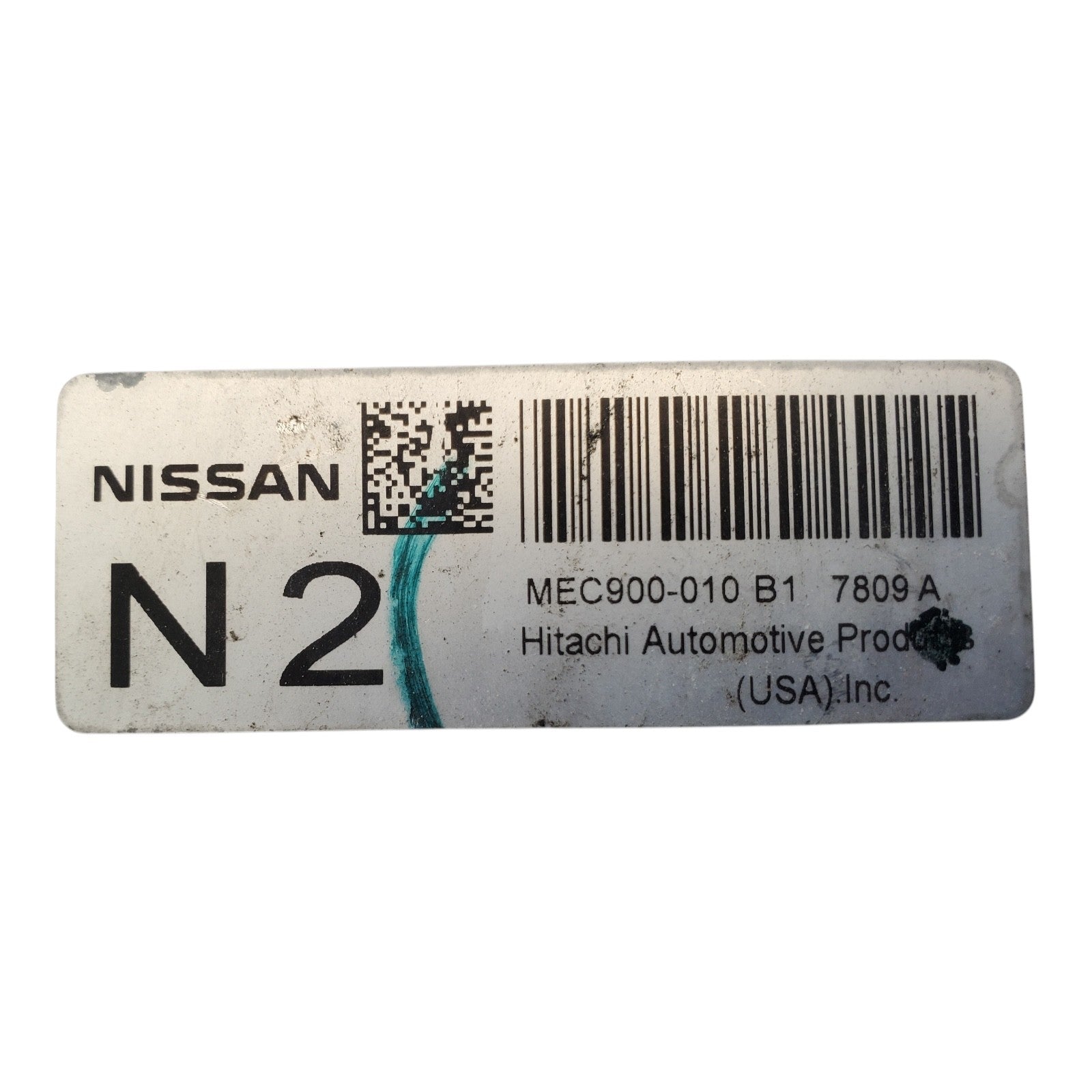 Engine Computer Module ECU ECM PCM 2008 Nissan Versa 1.8L CVT   N2 MEC900-010 B1