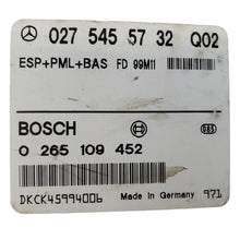 00-03 MERCEDES BENZ E-CLASS ABS CONTROL MODULE 027 545 57 32 Q02