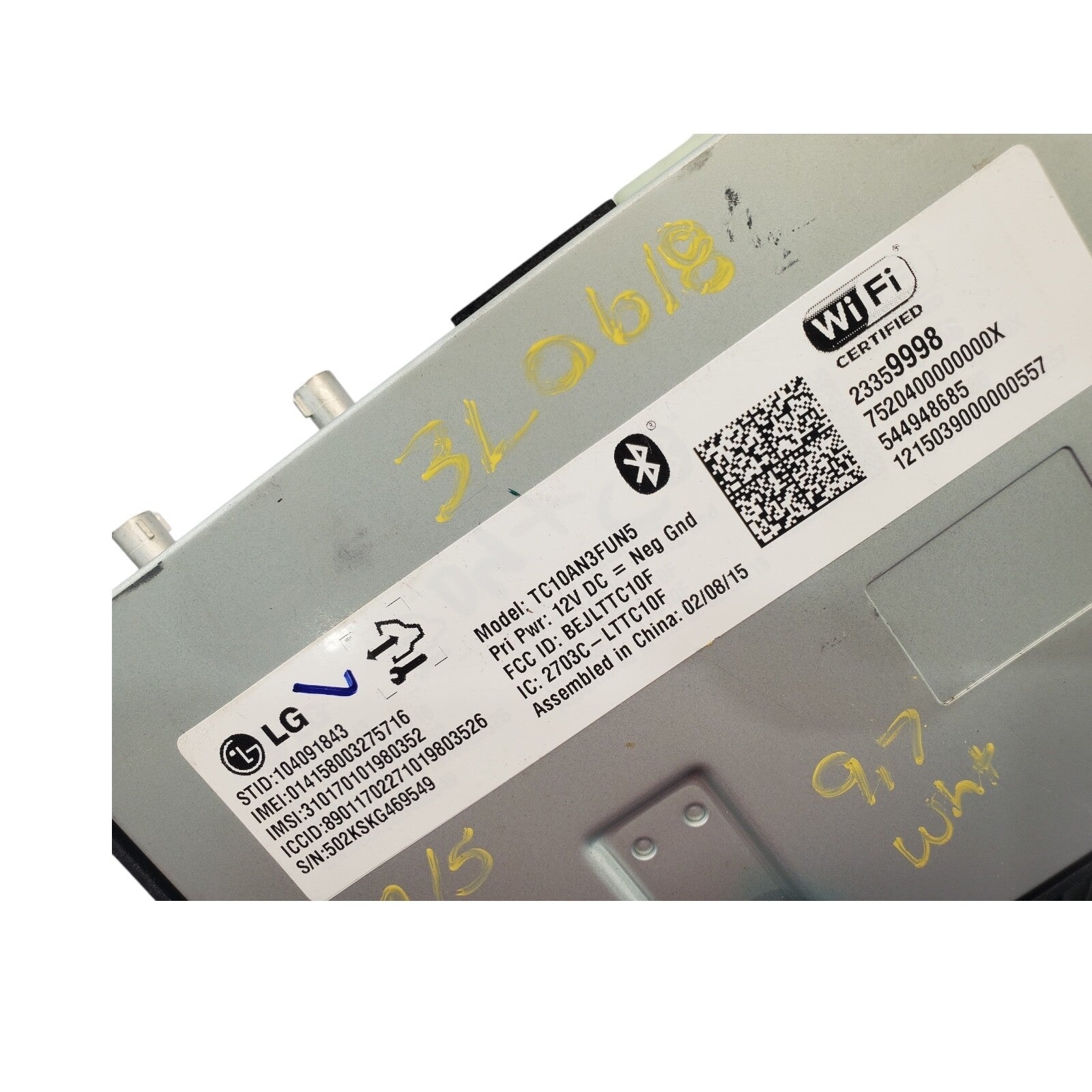 GM Telematics Bluetooth Wifi Communication Interface Control Module OEM 2335999