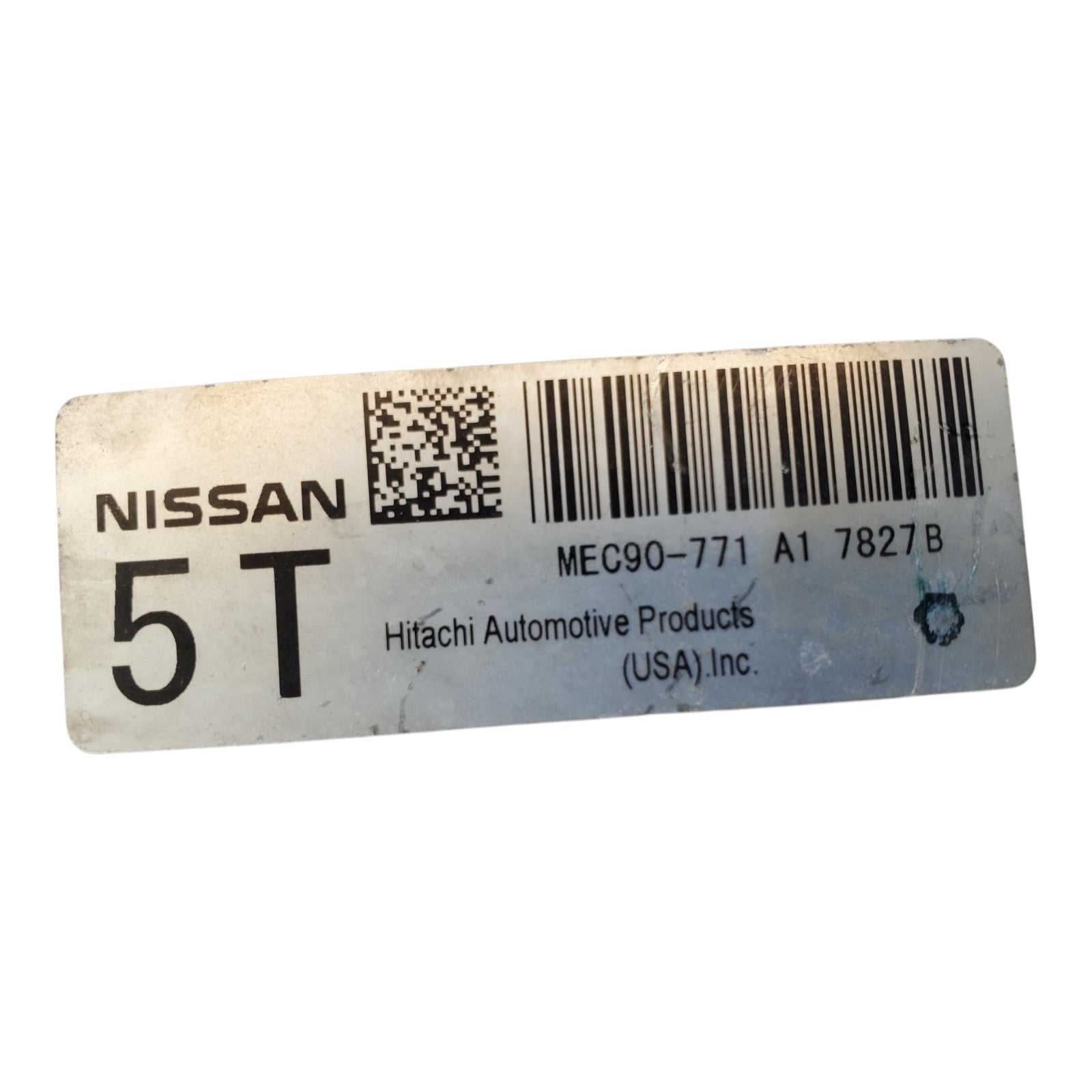 2008 Nissan Sentra ECU MEC90-771 A1