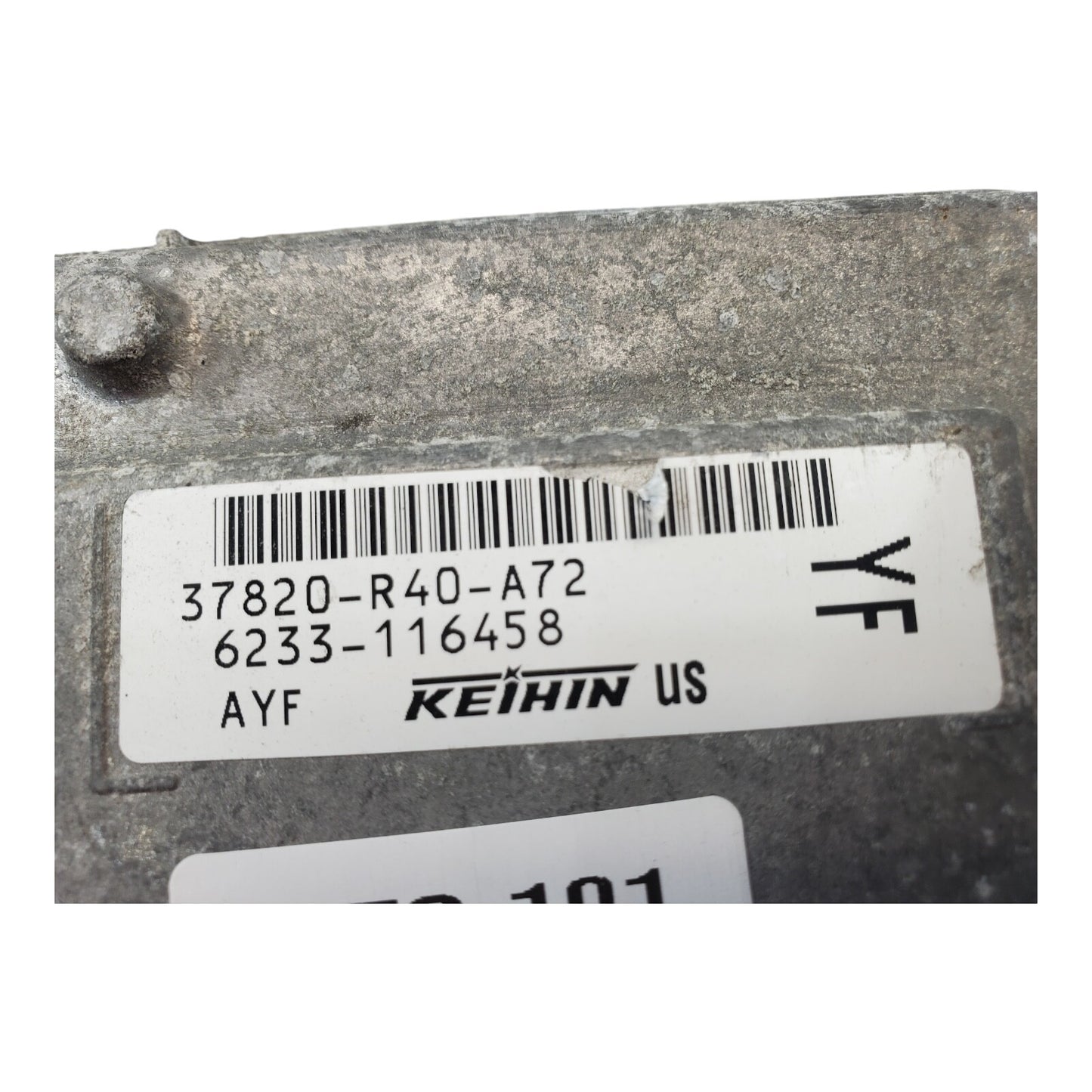 0 Honda Accord Computer Brain Engine Control ECU EBX Module 37820R40A72