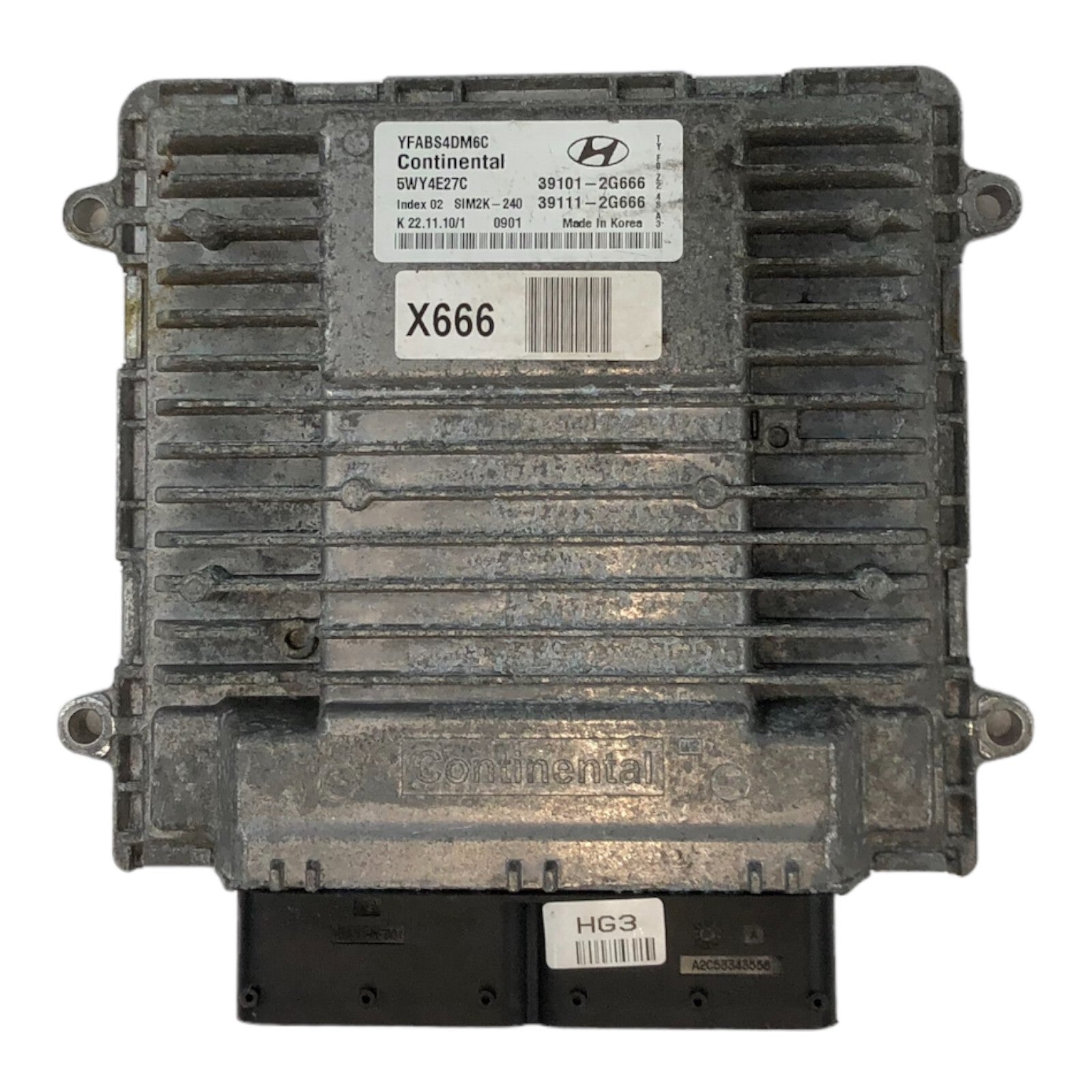 ✅ 11-13 HYUNDAI SONATA Engine Control Module ECM Computer 39101-2G666