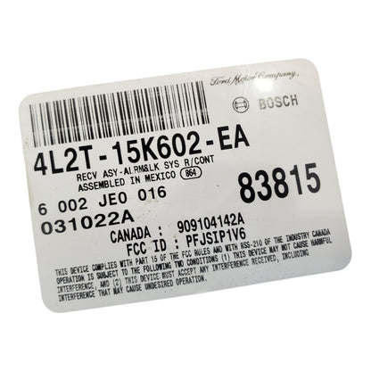 ✅ 04 FORD EXPLORER Keyless Entry Theft Module 4L2T-15K602-EA