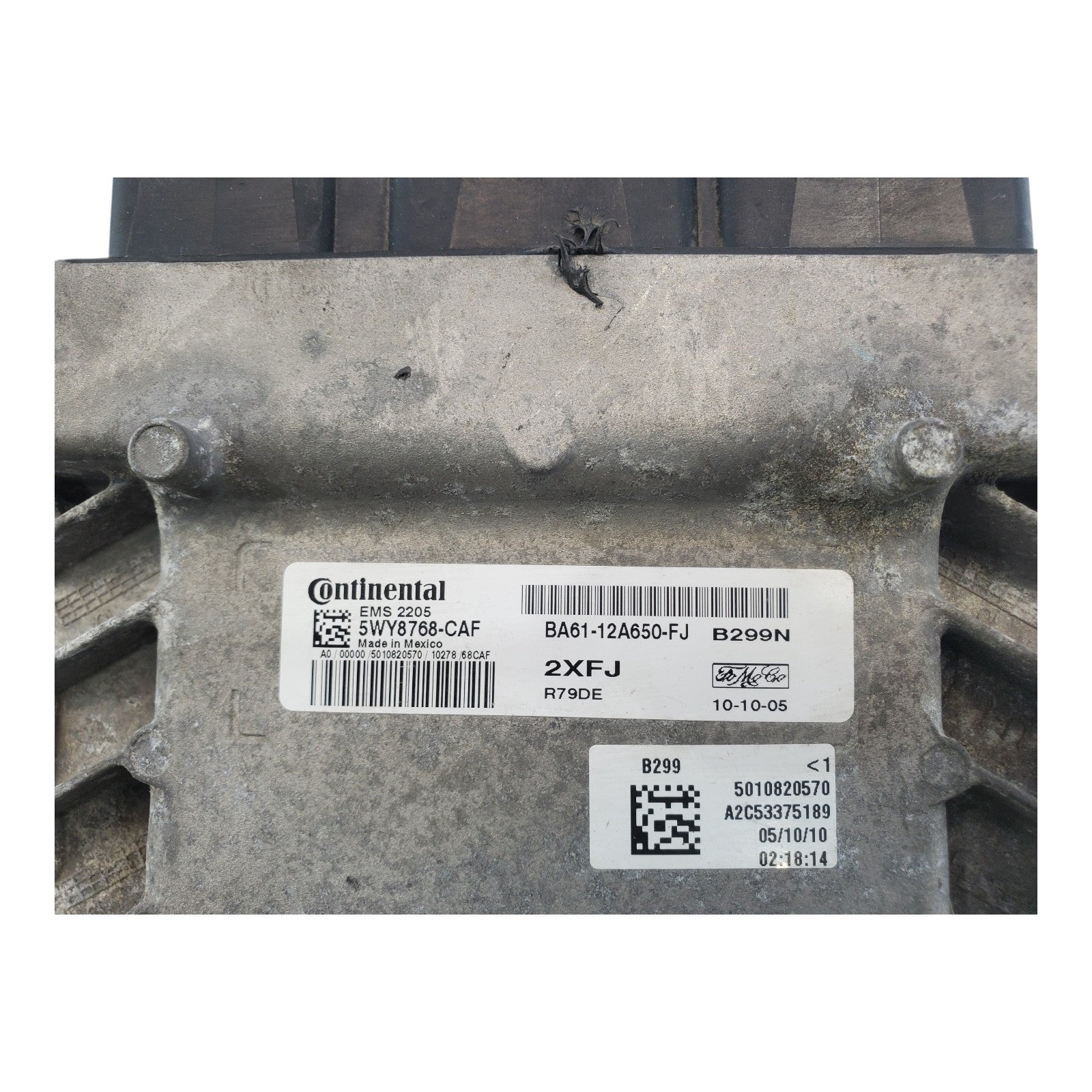 Used 2011 Ford Fiesta  Continental  BA61-12A650-FJ ECU 5WY8768-CAF