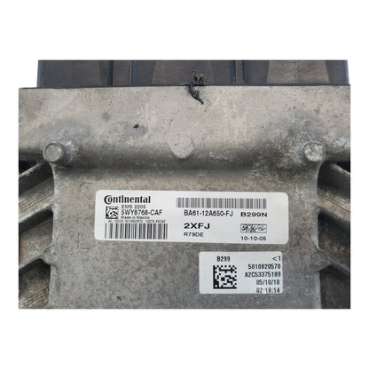 Used 2011 Ford Fiesta  Continental  BA61-12A650-FJ ECU 5WY8768-CAF