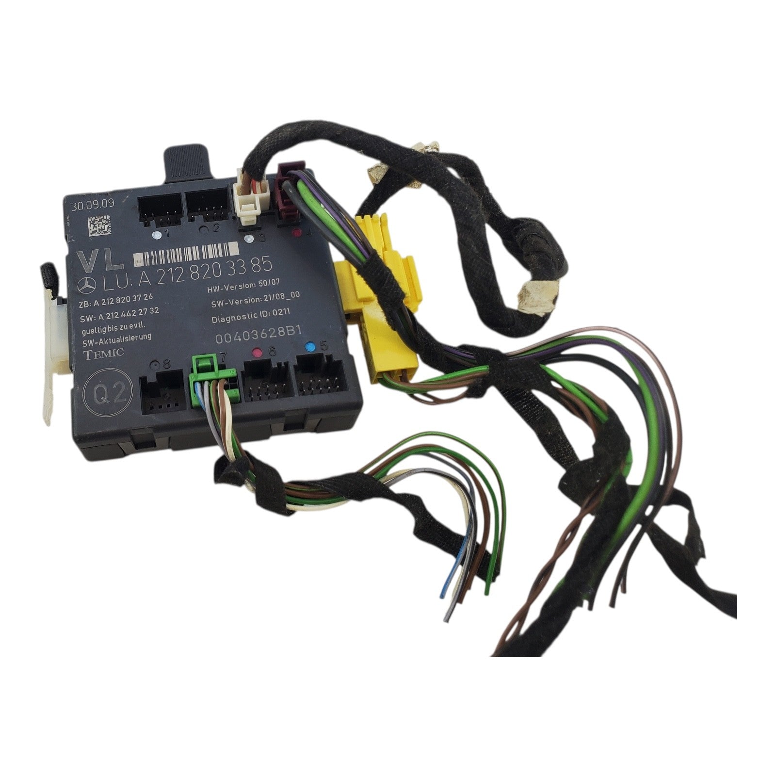 08-15 Mercede W204 C300 C350 Front Left Side Door Control Module 2128203385 OEM
