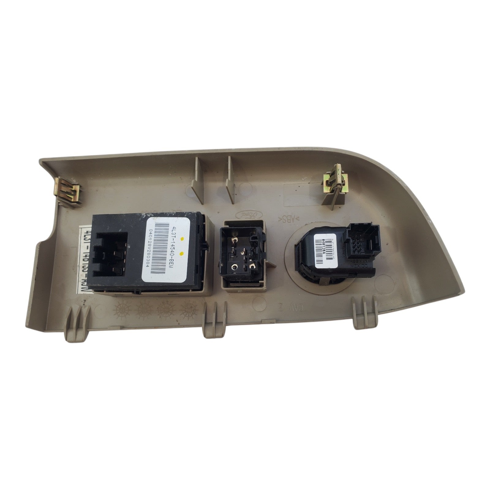 2006-2008 Ford F-150 2-Door OEM Window / Mirror Control Door Switch DRIVER Beige