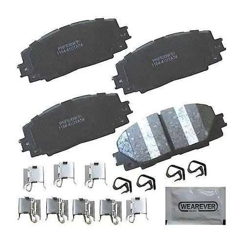 2007-2018 Lexus/Toyota CT200h/Yaris Brake Pad Set, Front