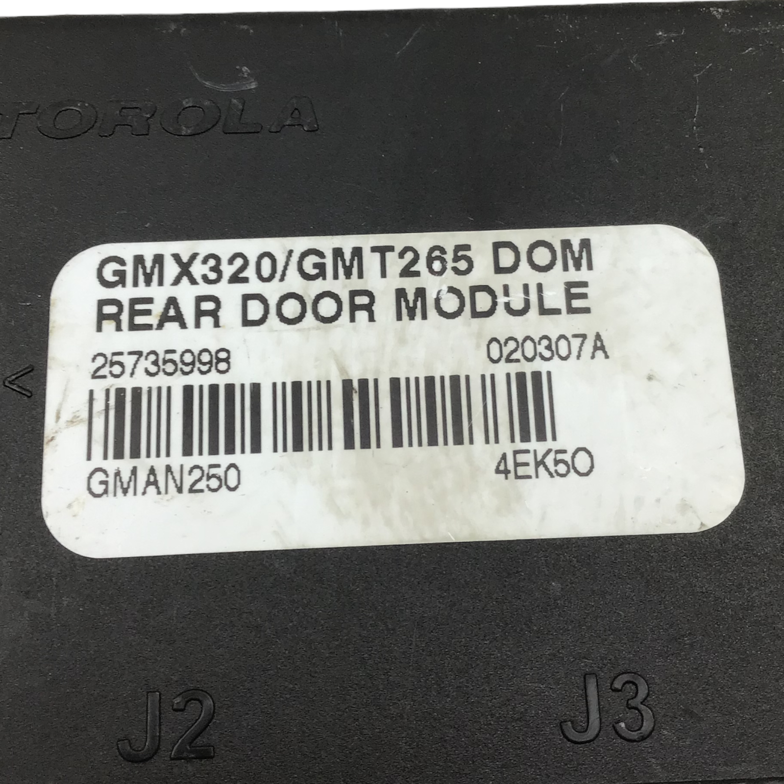 ✅ 03-07 Cadillac CTS Rear Door Control Module DOM 25735998