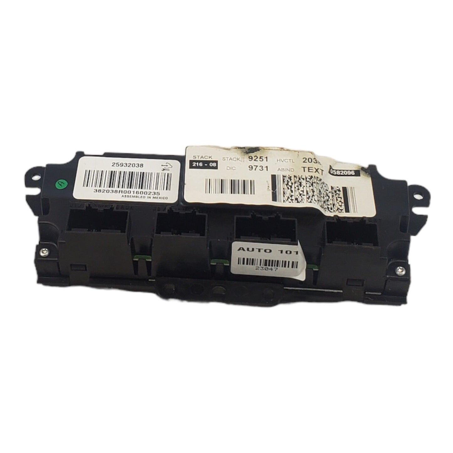 08-12 CHEVROLET TRAVERSE AC Control 25932038 OEM
