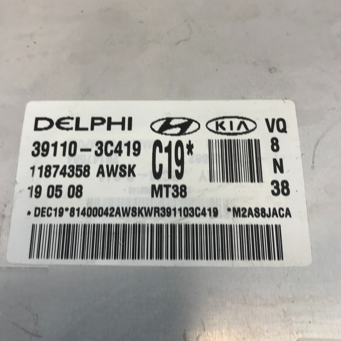 ✅ 06-09 KIA SEDONA Engine Control Module ECM Computer 39110-3C419
