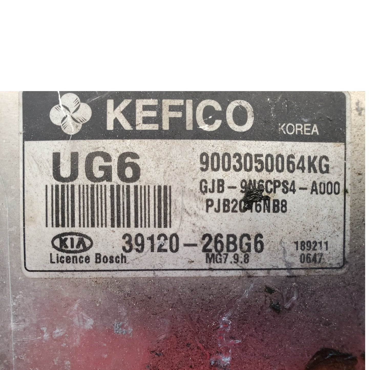 Engine ECM Control Module AT Fits 09-10 KIA RIO 39120-26BG6 3912026BG6