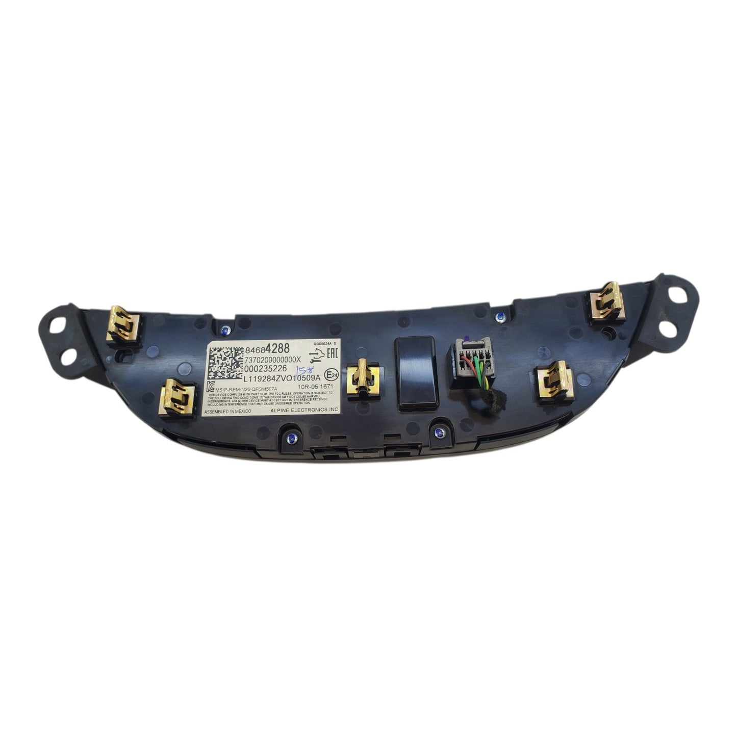 Genuine GM 2018-2024 Chevrolet Malibu Heater AC User Interface Control 84684288