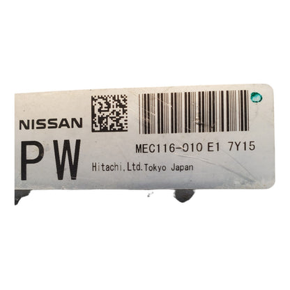 ✅2009 Murano MEC116-010 E1 Computer Brain Engine Control ECU ECM EBX Module