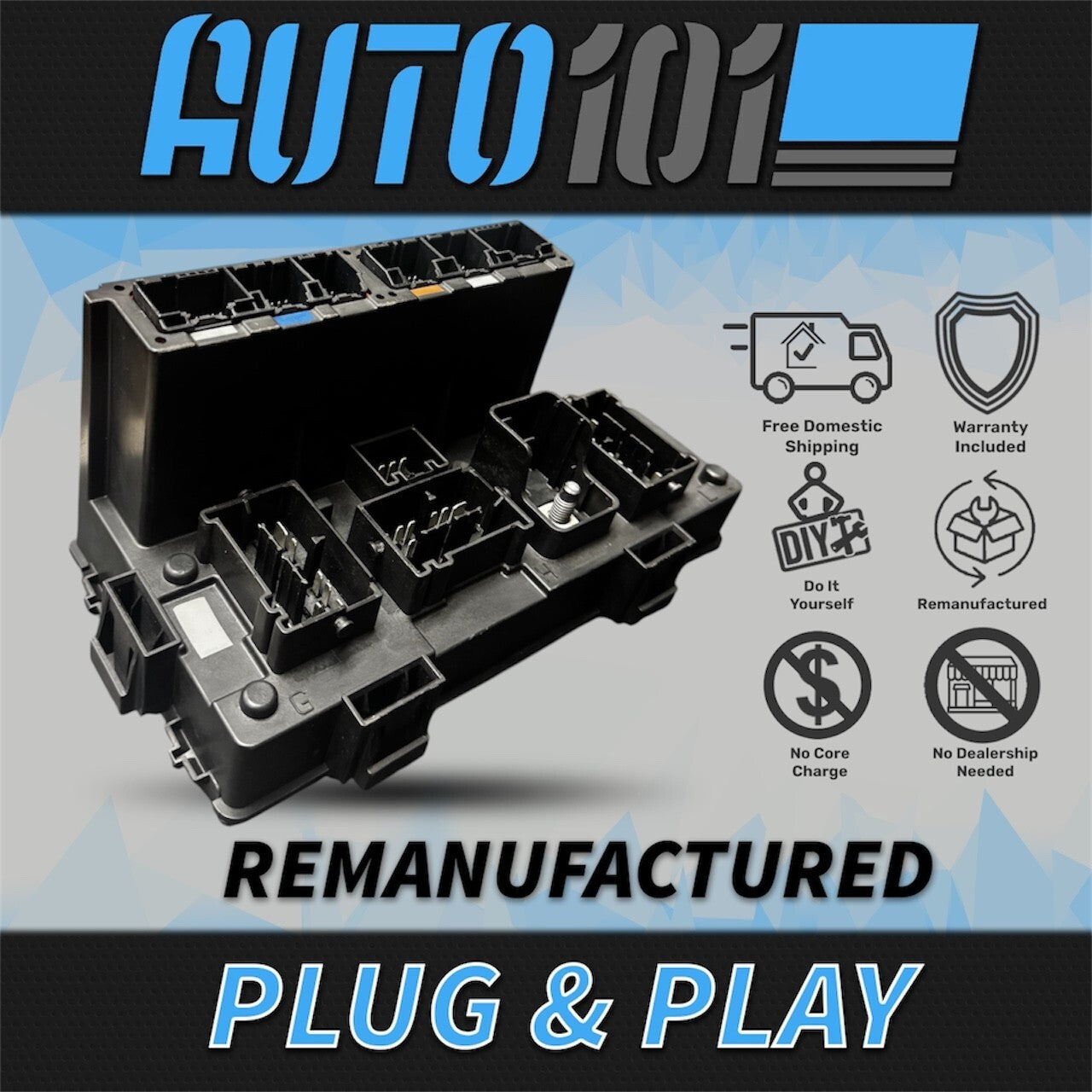 ✅Programmed 08-09 Jeep Patriot Compass TIPM Box Plug&Play P/N 68028007