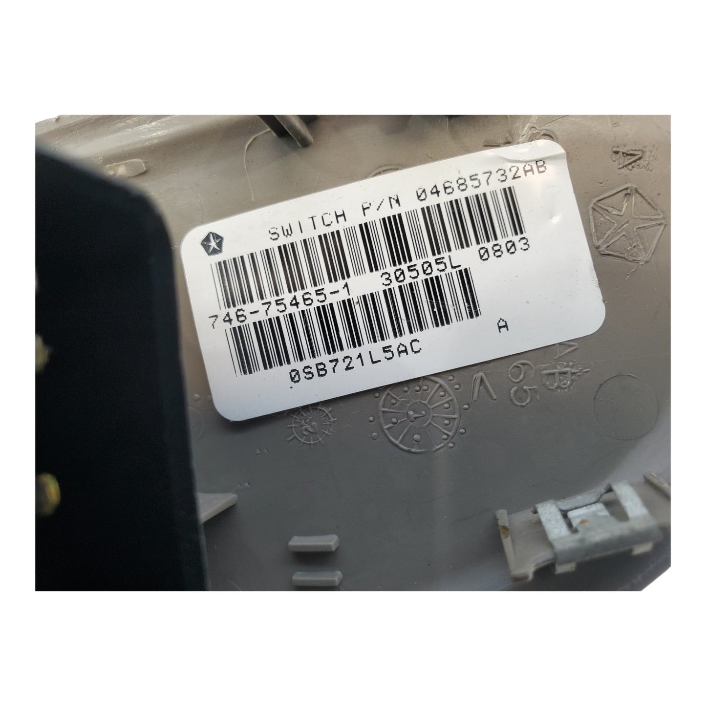 ✅ 01-07 CARAVAN TOWN & COUNTRY DRIVER SIDE POWER MASTER WINDOW SWITCH 04685732AB