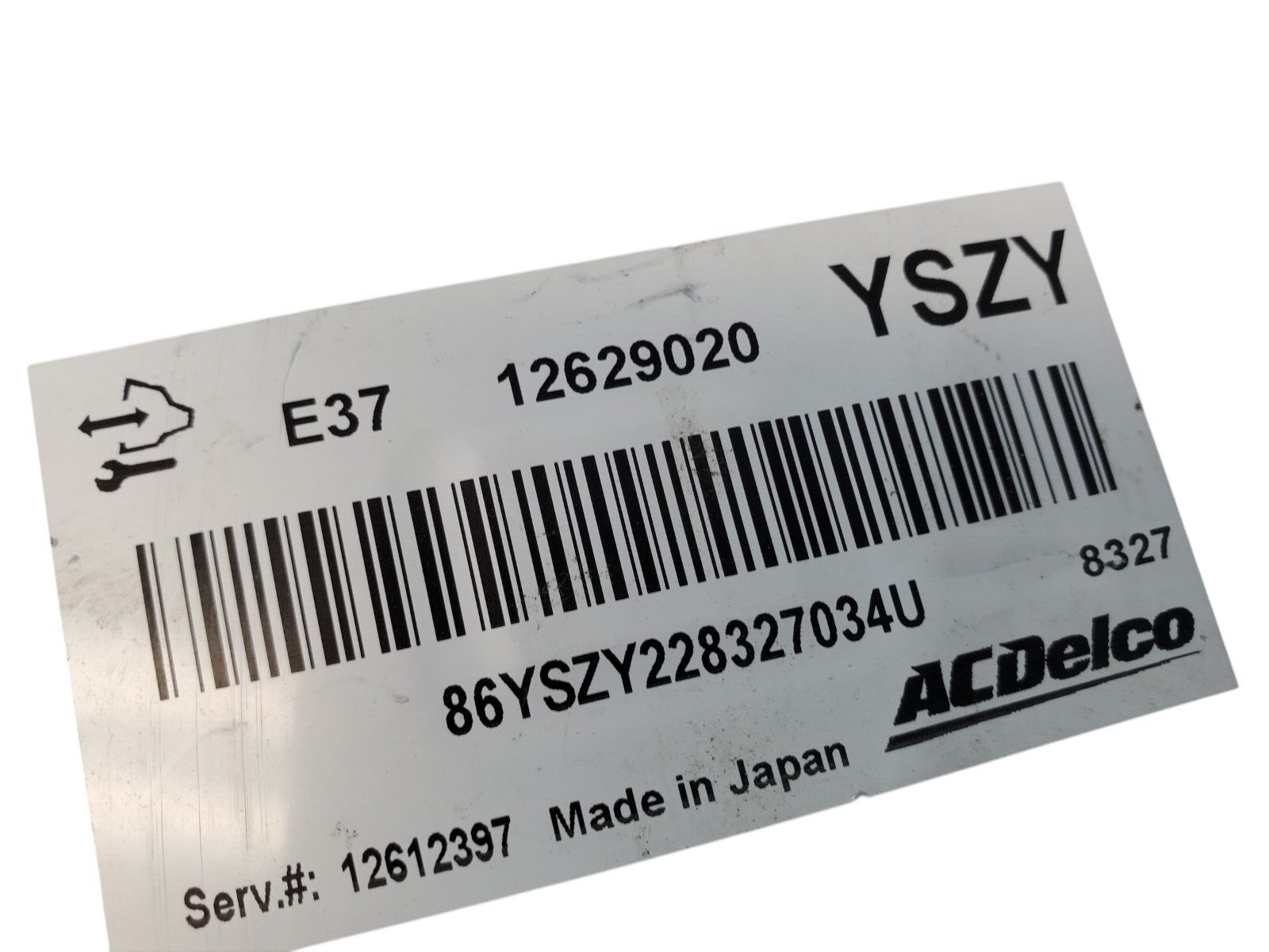 Engine ECM Electronic Control Module 2.4L 07-12 Chevrolet Malibu 12629020