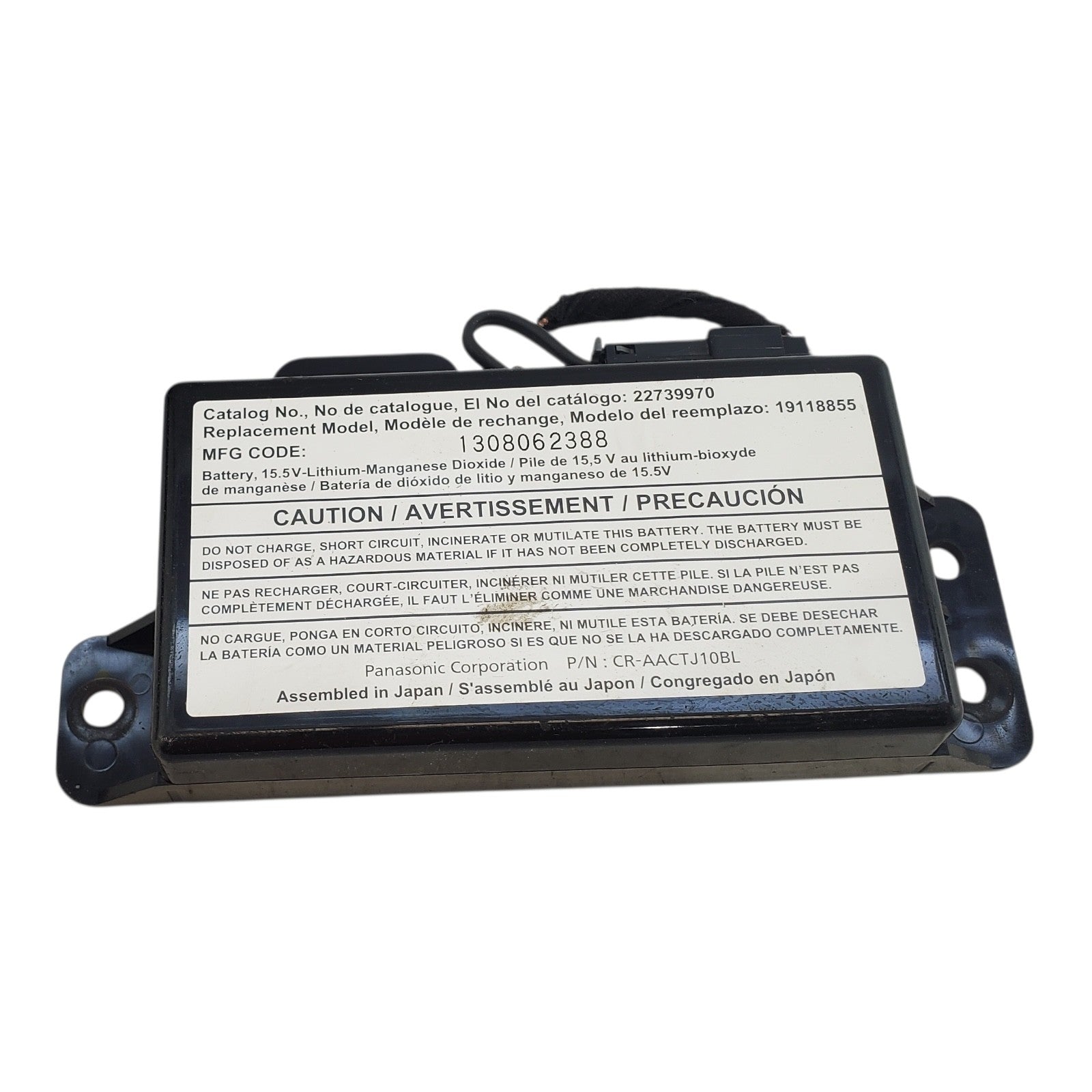 06-21 GM - Communication Interface Module Battery OEM 22739970