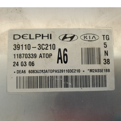 2006 - 2010 Hyundai Azera 3.8L AT Engine Computer ECM ECU   39110-3C210   A06E
