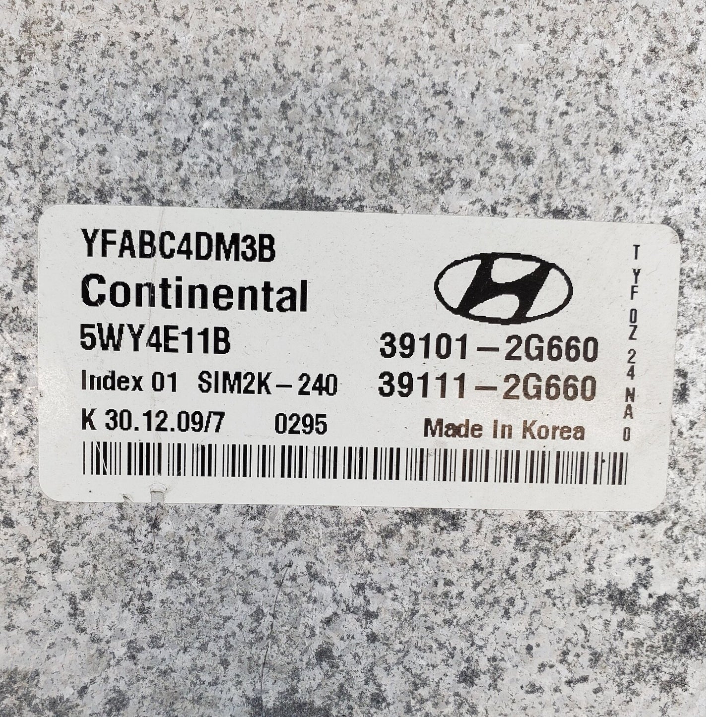 ✅11-14 HYUNDAI SONATA 2.4L AUTO ELECTRONIC CONTROL MODULE ECM 39111-2G660