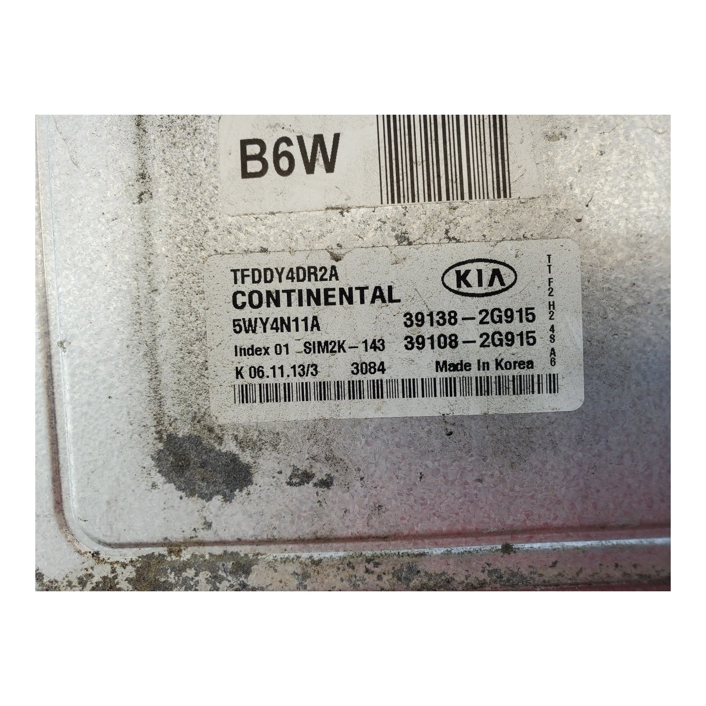 2011-2013 Kia Optima 2.4L 39138-2G915 Engine Control Module Unit Ecm L18 020
