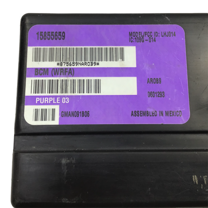 ✅ 05-06 Chevy Equinox Torrent Body Control Module BCM Computer 15855659 GM