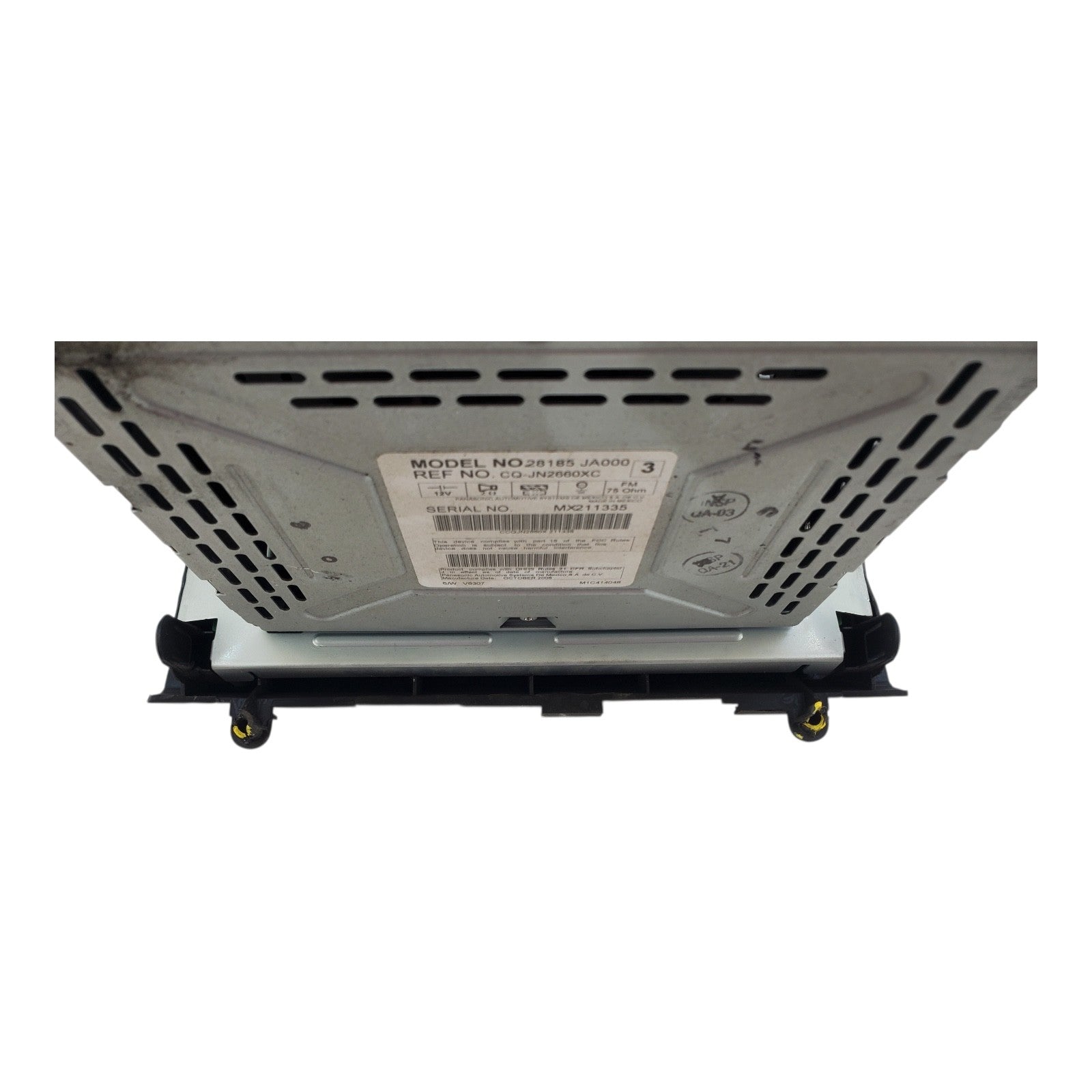 2007 NISSAN ALTIMA RADIO RECEIVER AM FM CD PLAYER OEM 28185JA000