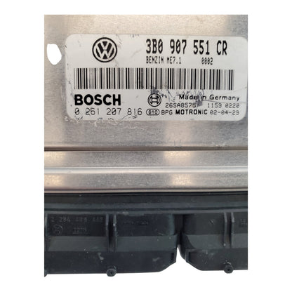 ✅2003 Volkswagen Passat 2.8 Engine Computer Module ECM ECU 3B0 907 551 CR