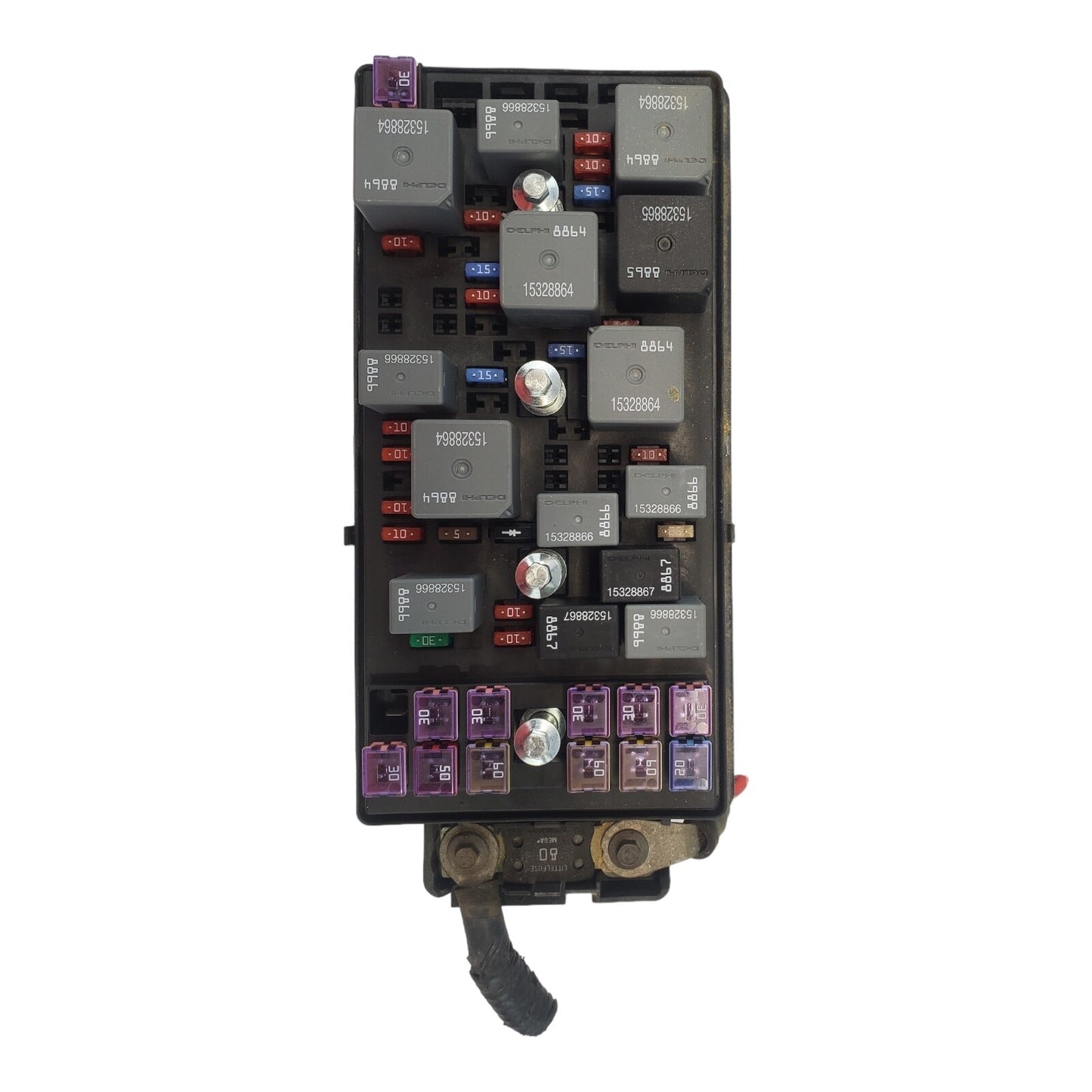  Chevy 08-12 Malibu Fuse Box Relay Module OEM25883018_04