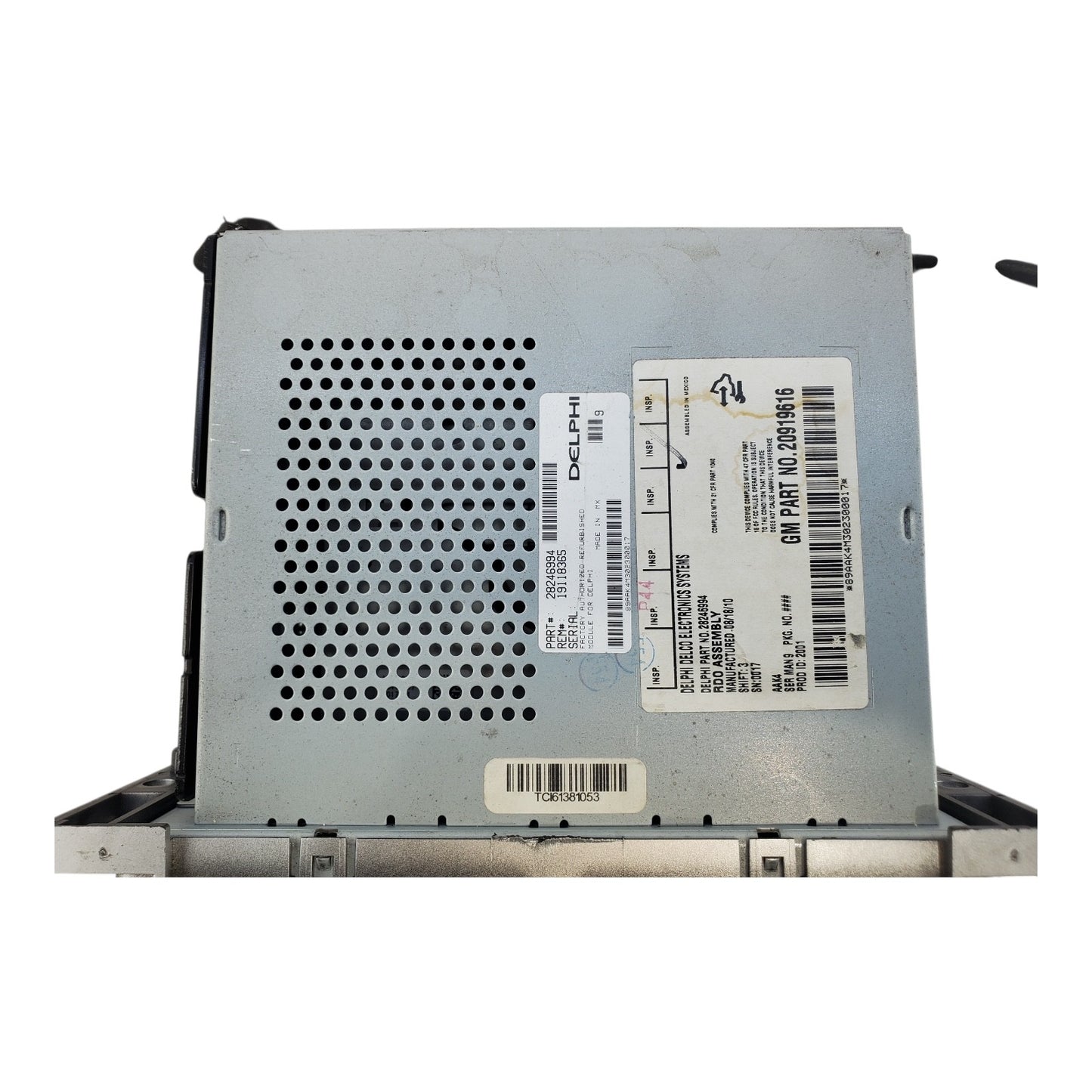 unlock Delphi Delco Factory Stereo Radio AM/FM/Cd Player GM Part #20919616