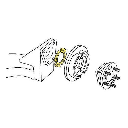 2004-2012 Chevrolet/Pontiac/Saturn Rear Alignment Shim