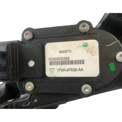 08-12 FORD TAURUS ACCELERATOR GAS PEDAL POSITION SENSOR 7F9A-9F836-AA OEM