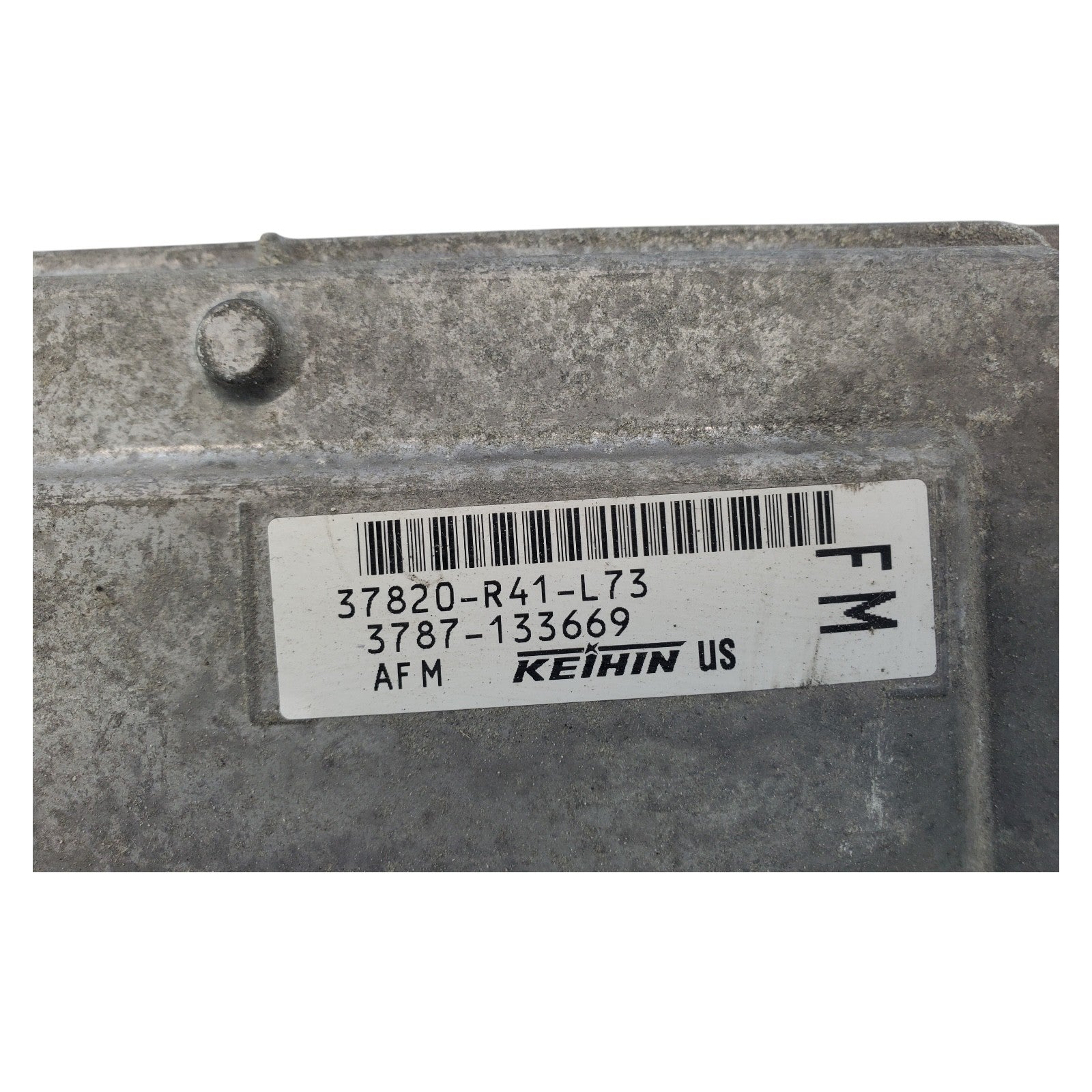 11 12 HONDA ACCORD 37820-R41-L73 COMPUTER BRAIN ENGINE CONTROL ECU ECM MODULE